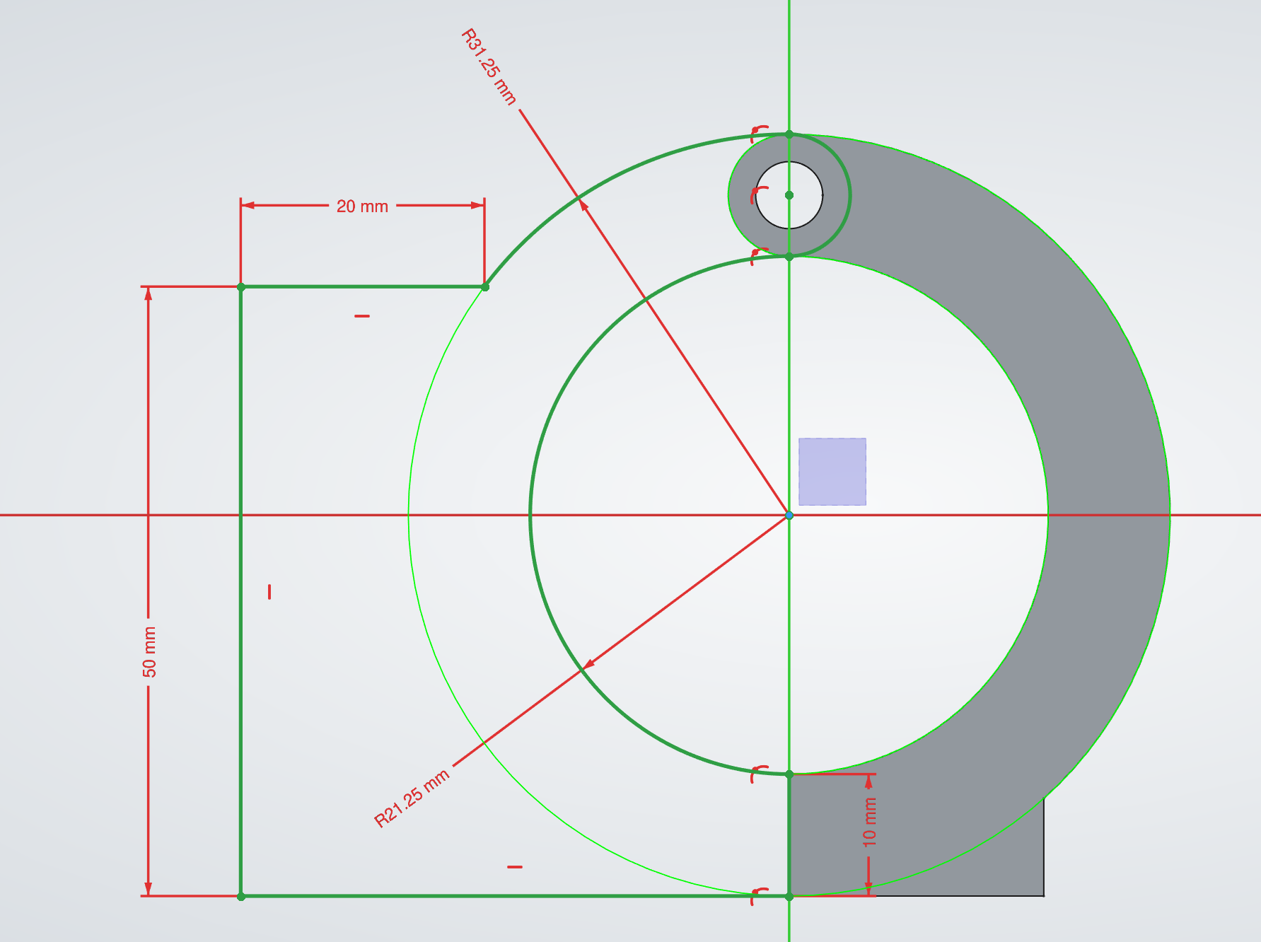 Custom mount bracket with FreeCAD
