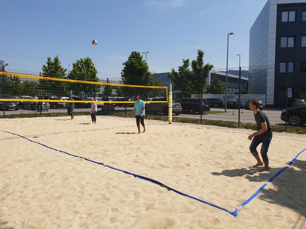 Volleyball course inauguration